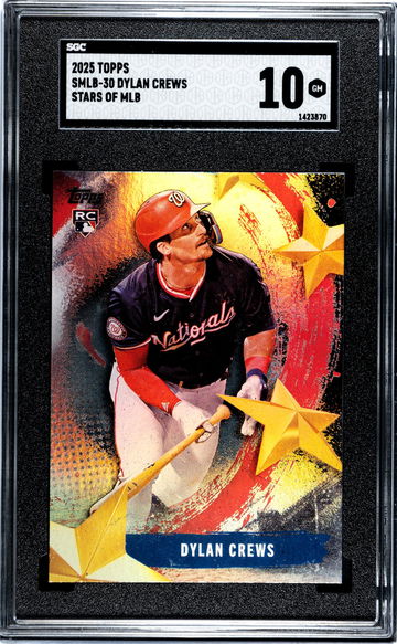 2025 Topps #SMLB-30 Dylan Crews Stars of MLB SGC 10