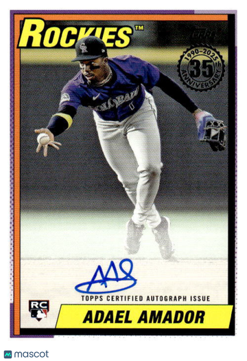 2025 Topps Adael Amador #90A-AA AU