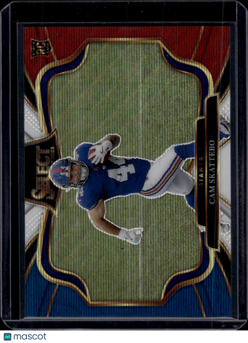 2026 Panini Select Prizm Cam Skattebo #494 Field Level /99 RC