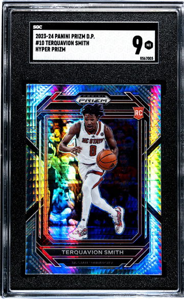 2023 Panini Prizm DP Hyper Prizm Terquavion Smith #10 RC SGC 9
