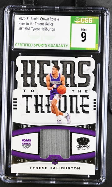 TYRESE HALIBURTON 2020 ROOKIE SWATCH 