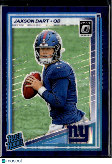 Jaxson Dart 2025 Panini Donruss Optic Ole Miss Rebels