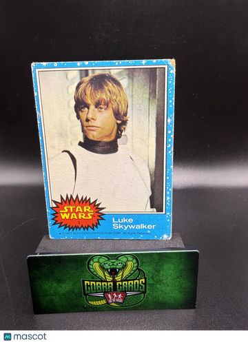 1977 Topps Star Wars Series 1 Mark Hamill #1
