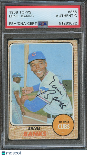 1968 Topps Ernie Banks #355 [Base] Base Set