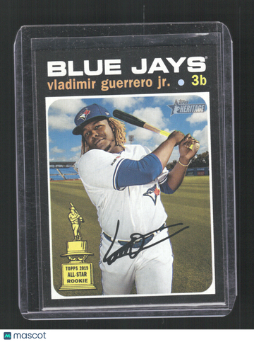 2020 Topps Heritage Vladimir Guerrero Jr. #414e Nickname