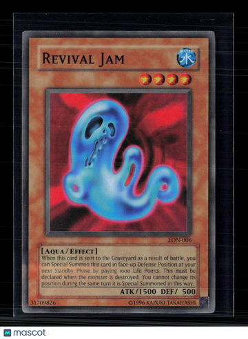 2003 Konami Yu-Gi-Oh! Labyrinth of Nightmare Revival Jam 1st Edition