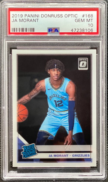 Ja Morant Rookie Optic PSA 10