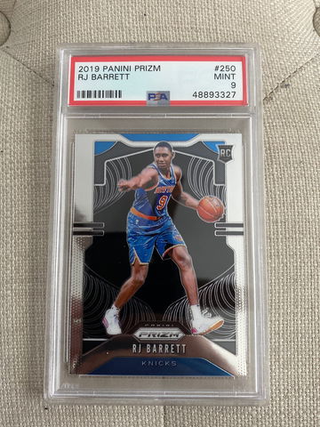 2019-20 RJ Barrett RC PSA 9 PRIZM #250