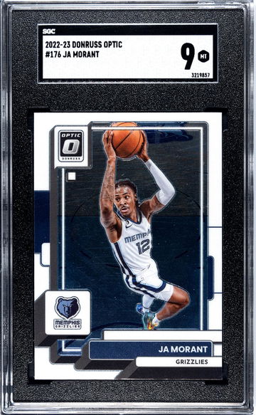 2022-23 Donruss Optic #176 Ja Morant SGC 9
