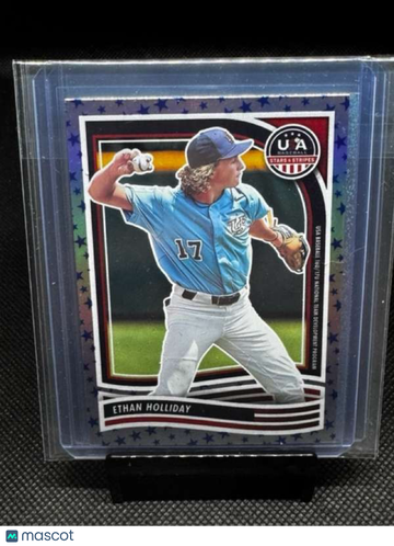 2024 Panini - Stars & Stripes USA Baseball - Stars Ethan Holliday #110
