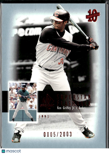 Ken Griffey Jr. 2003 Upper Deck SP Authentic Superstar Flashback / Cincinnati Reds