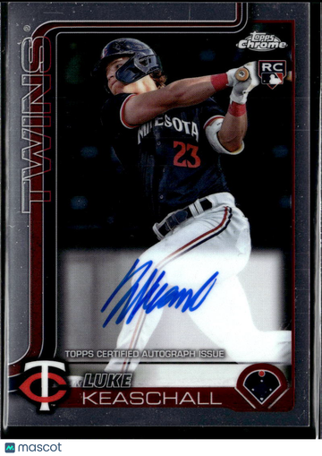 2025 Topps Chrome Luke Keaschall #RA-LK RC