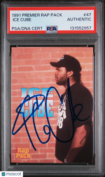 1991 Premier Rap Pack Ice Cube #47 PSA A