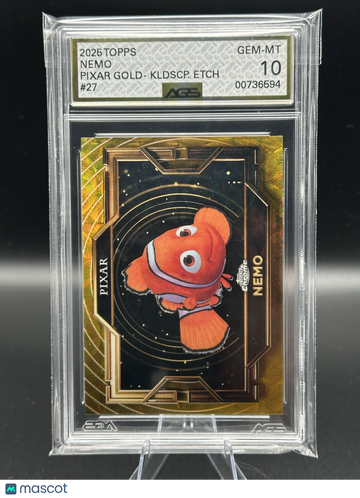 2025 Topps Chrome Disney 100 Kaleidoscope Etch #27 10