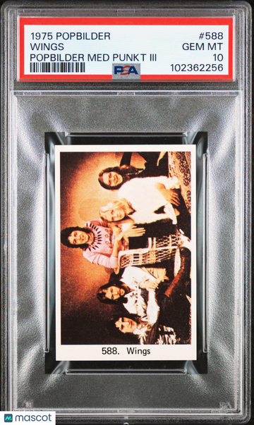 1975 Popbilder Popbilder Med Punkt III Wings #588 PSA 10
