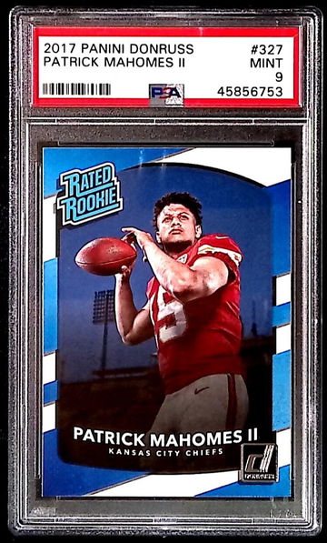 2017 Donruss Patrick Mahomes II RC