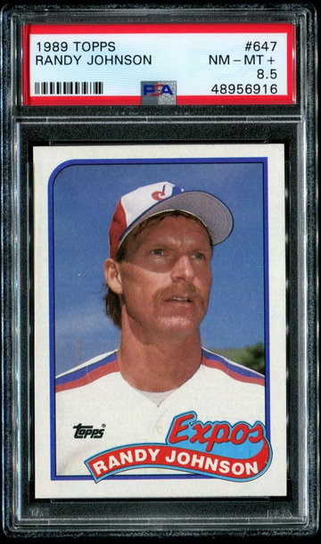 1989 Topps Randy Johnson 
