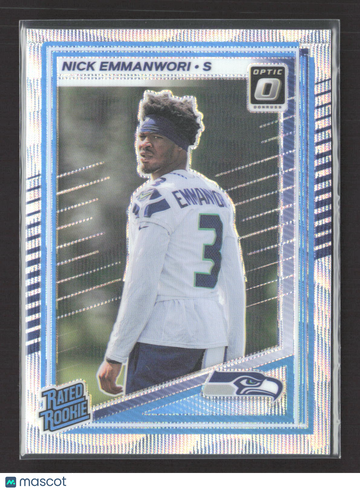 2025 Panini Donruss Optic Prizm Nick Emmanwori #277 /300