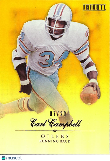 2010 Topps Tribute Earl Campbell #94 Gold