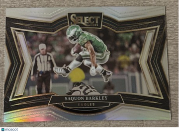 2024 Panini Select Saquon Barkley #492 Silver Prizm