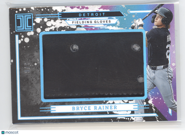 2025 Panini Impeccable Bryce Rainer #IJP-BR /6 Fielding Gloves
