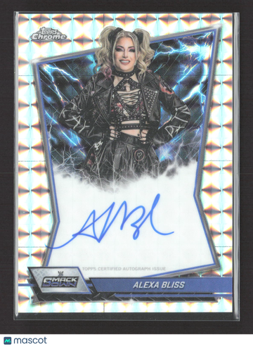 2026 Topps Chrome WWE Alexa Bliss #BBA-BLI Prizm Autograph