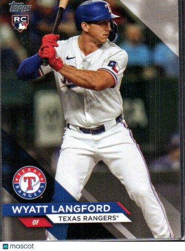 2024 Topps Wyatt Langford #17 Flagship Collection