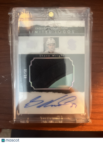 2022-23 Upper Deck The Cup Shane Wright Patch Rookie Upper Deck