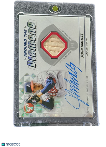 2023 Topps Pristine Baseball Around the Diamond John Smoltz #APR-JS /99 InnovaBat Bat Relic Autograph Issue Game-Used