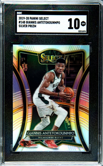 Giannis Antetokounmpo 2019 Select Premier Level Silver