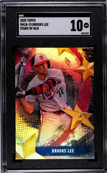 2025 Topps Stars of MLB Brooks Lee #SMLB-19 RC SGC 10