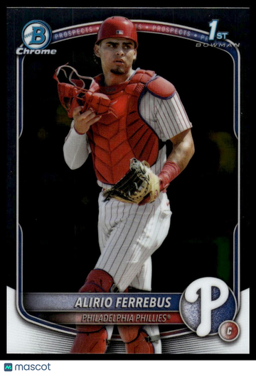 2025 Bowman Chrome Alirio Ferrebus #BCP-198 Bowman Chrome Prospects
