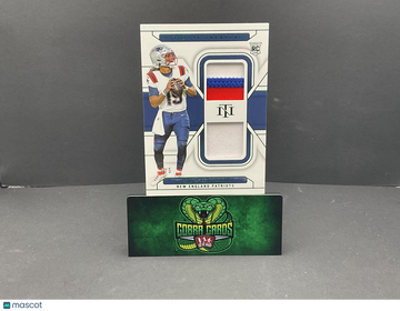 2024 Panini National Treasures Joe Milton III #RDM-JMN Green /5 RC Patch