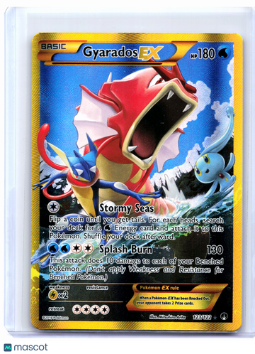 BREAKpoint Gyarados EX (Secret) Holo Secret Rare [Lightly Played] #123/122