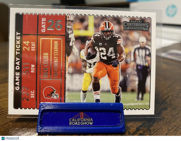 2022 Panini Contenders Nick Chubb #GDT-NCH