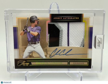 2025 Panini Three and Two Charlie Condon #JK-CC Patch