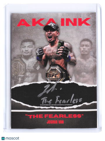 2026 Champions Collection AKA Ink Joshua Van #AKA-JV AKA INK