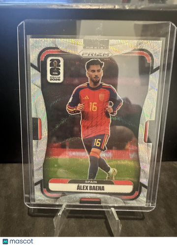 2026 Panini Prizm FIFA World Cup 2026 Álex Baena #72 Silver