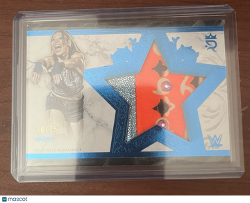 2025 Topps Royalty WWE Wrestling Michin #SR-25 Relic Serial Number Memorabilia