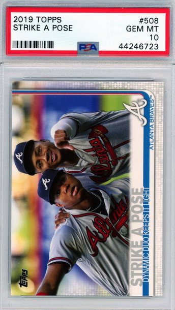 Ronald Acuna Ozzie Albies 2019 Topps 