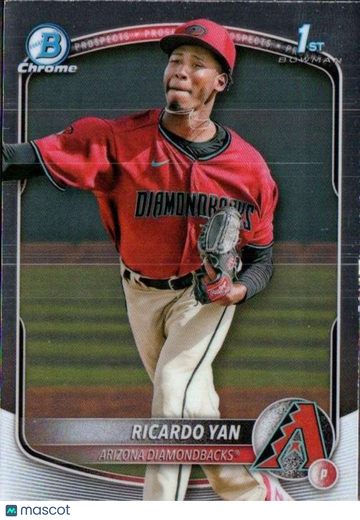 2025 Bowman - Chrome Prospects Ricardo Yan #BCP-31
