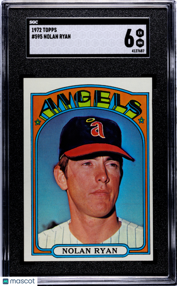 1972 Topps Nolan Ryan #595 SGC 6