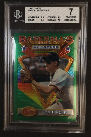 1993 Finest Cal Ripken Jr. #96 BGS 7