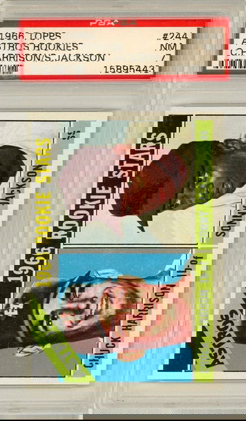 1966 Topps Astros Rookies #244 PSA 7 P1355