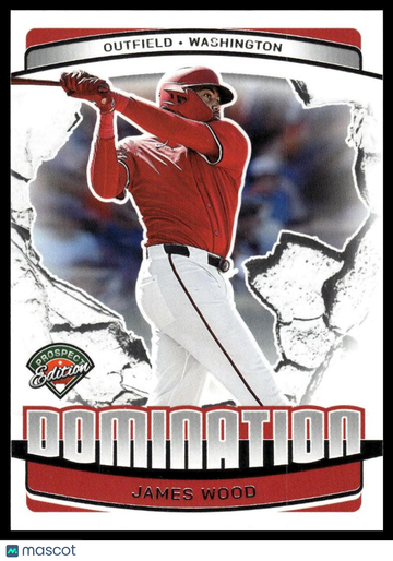 2025 Panini Prospect Edition James Wood #18 Domination