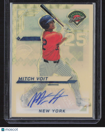 2025 Panini Prospect Edition Prizm Mitch Voit #20