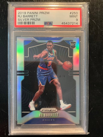 2019 Prizm Silver RJ Barrett PSA 9