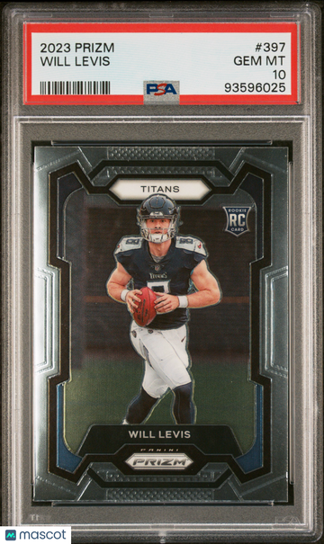 2023 Panini Prizm Will Levis #397 PSA 10