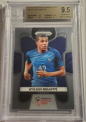 2018 Panini World Cup Prizm Kylian Mbappe