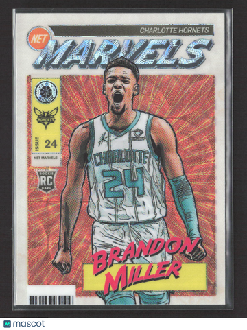 2024 Panini Donruss Net Marvels Brandon Miller #29 RC